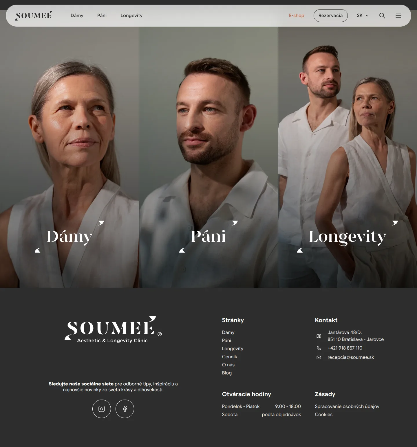 soumee.sk website reference